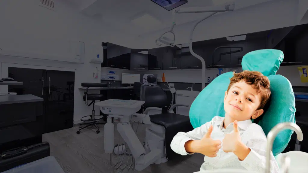 Fluoride varnish for kids at Smile Cliniq